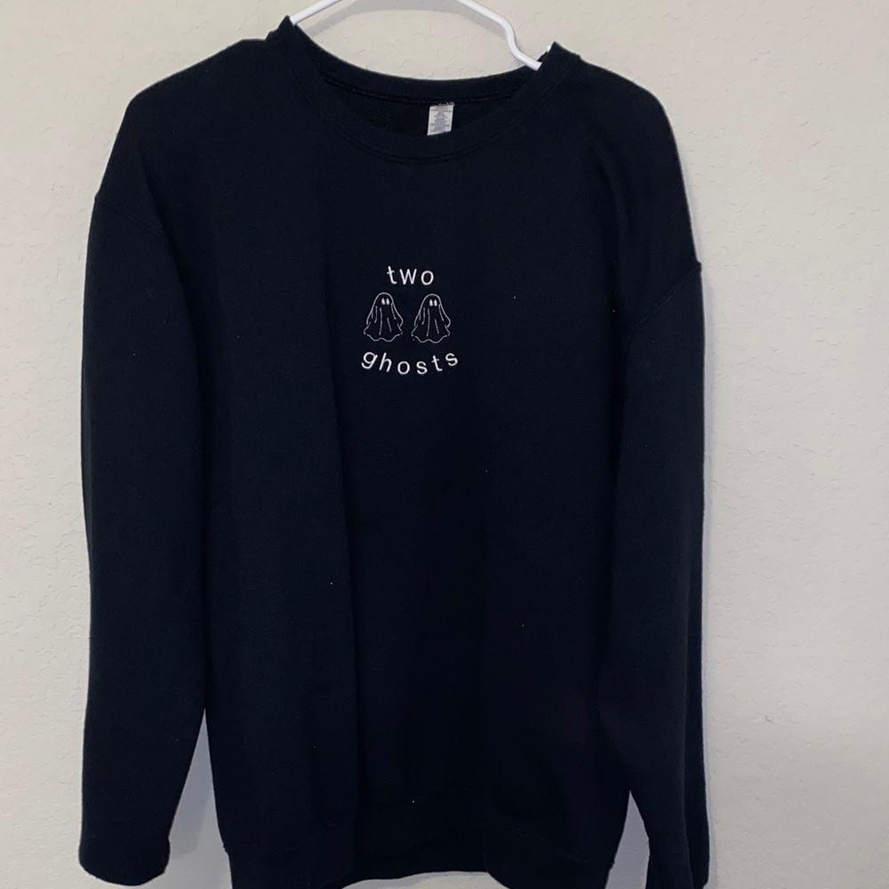 Two Ghosts Black Sweater